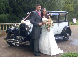 Vintage Citroen for weddings in Bicester